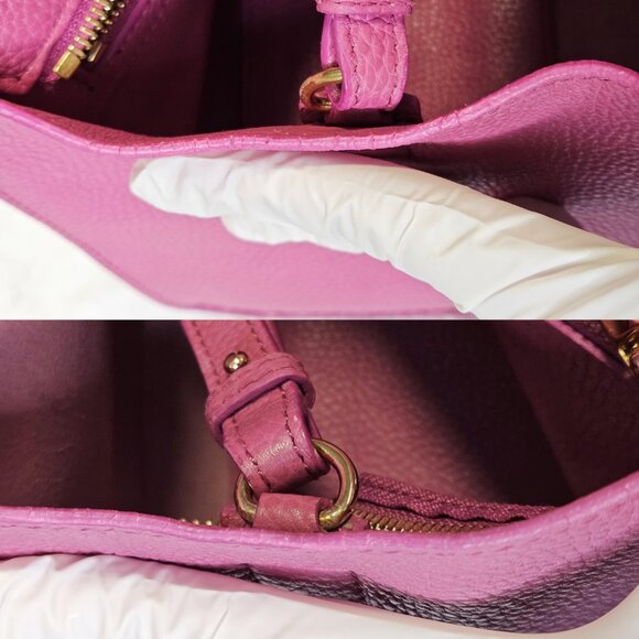 Authentic Salvatore Ferragamo Gancini Amy 21 Leather Tote - Picture 17 of 17